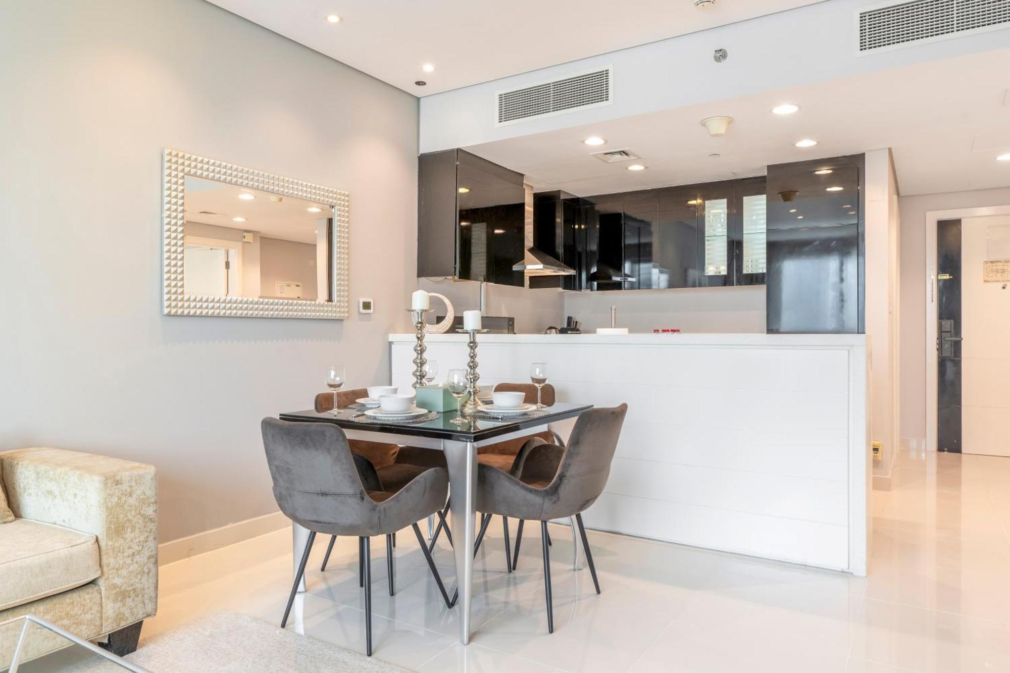 Damac Canal Views Residences ドバイ エクステリア 写真