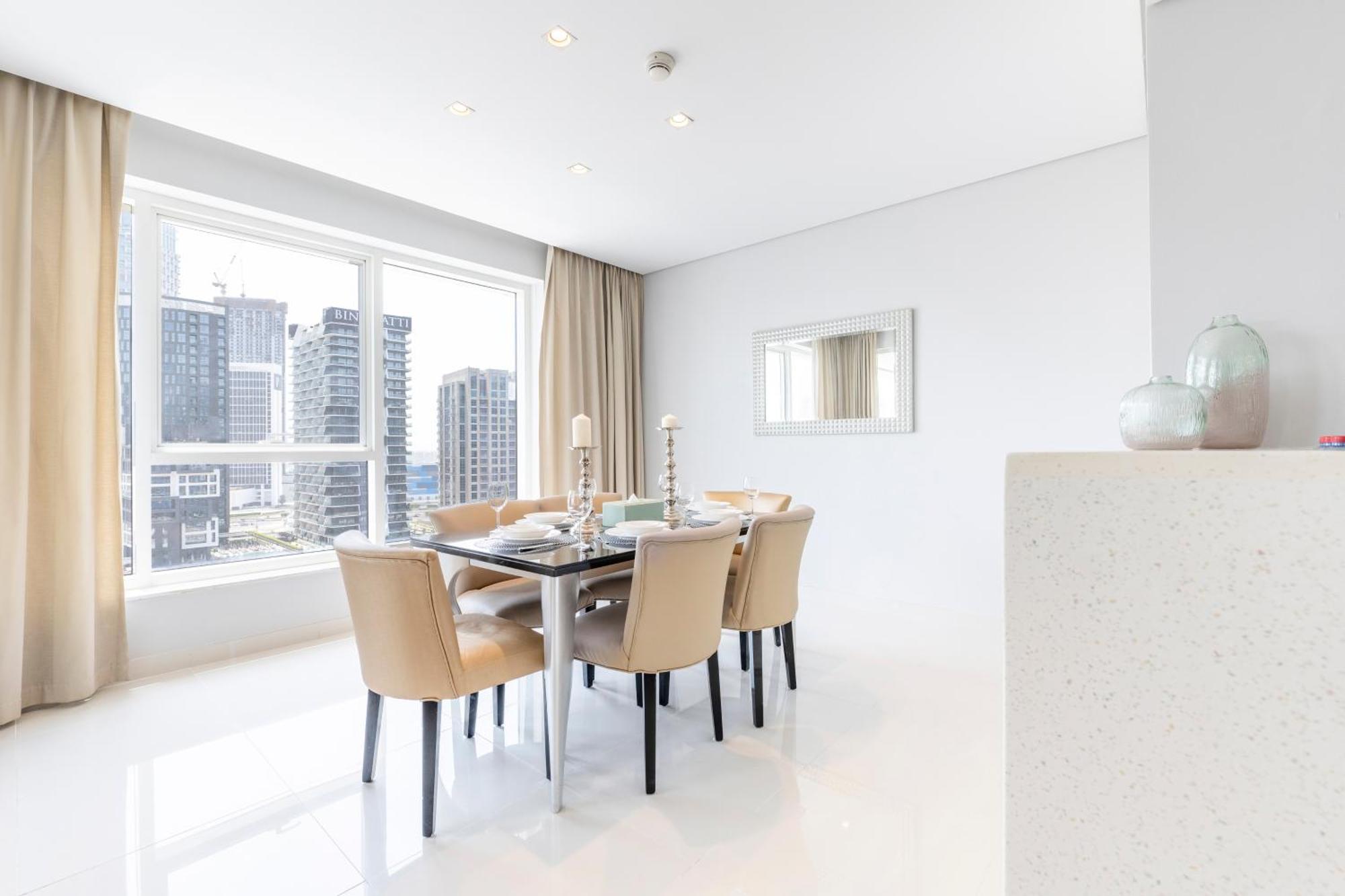 Damac Canal Views Residences ドバイ エクステリア 写真